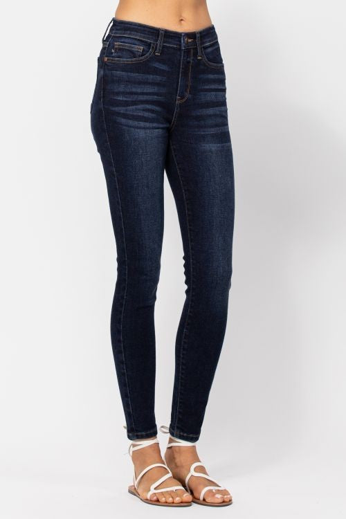 High Waist Stretch Skinny Denim