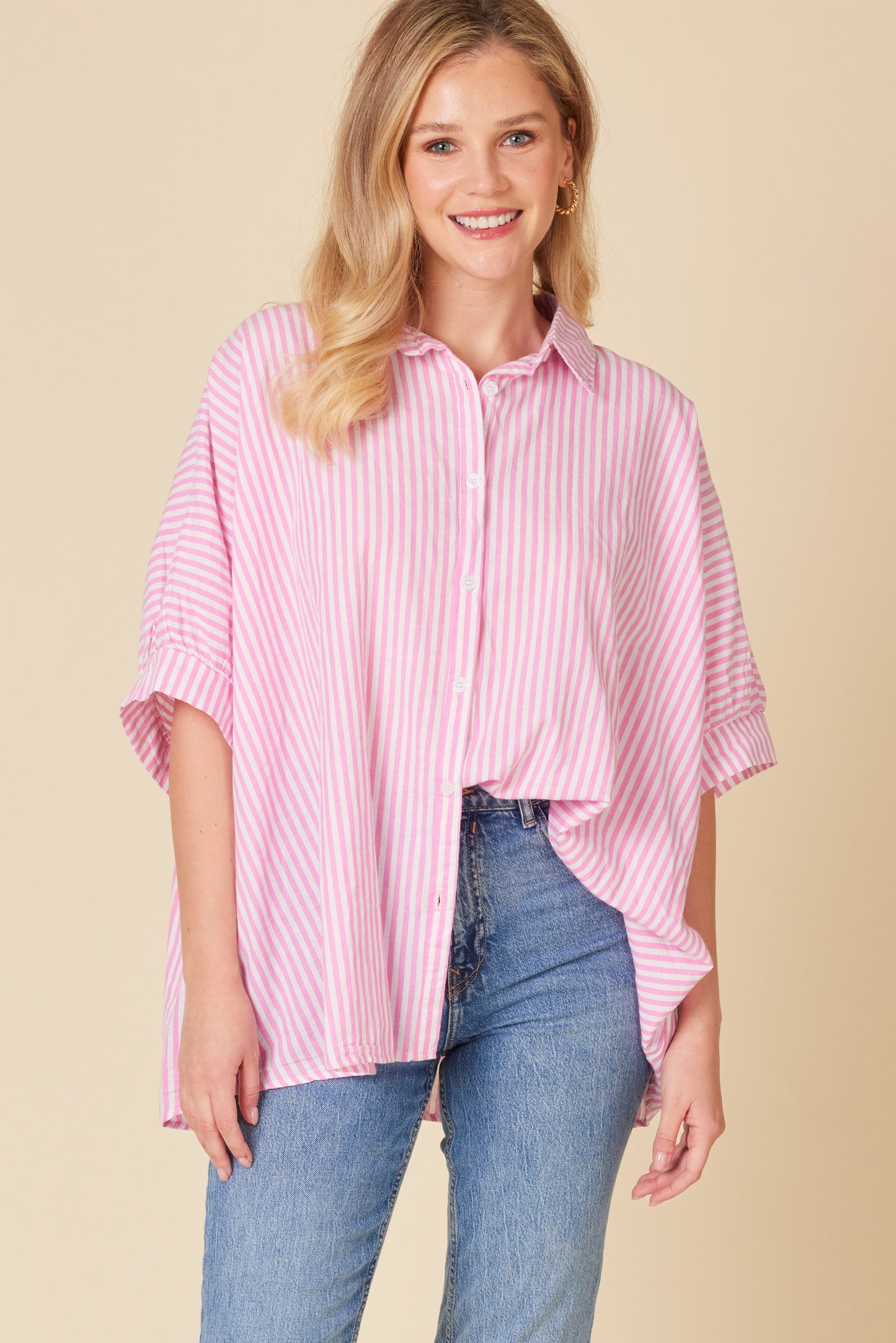 Oversized Shirts Top