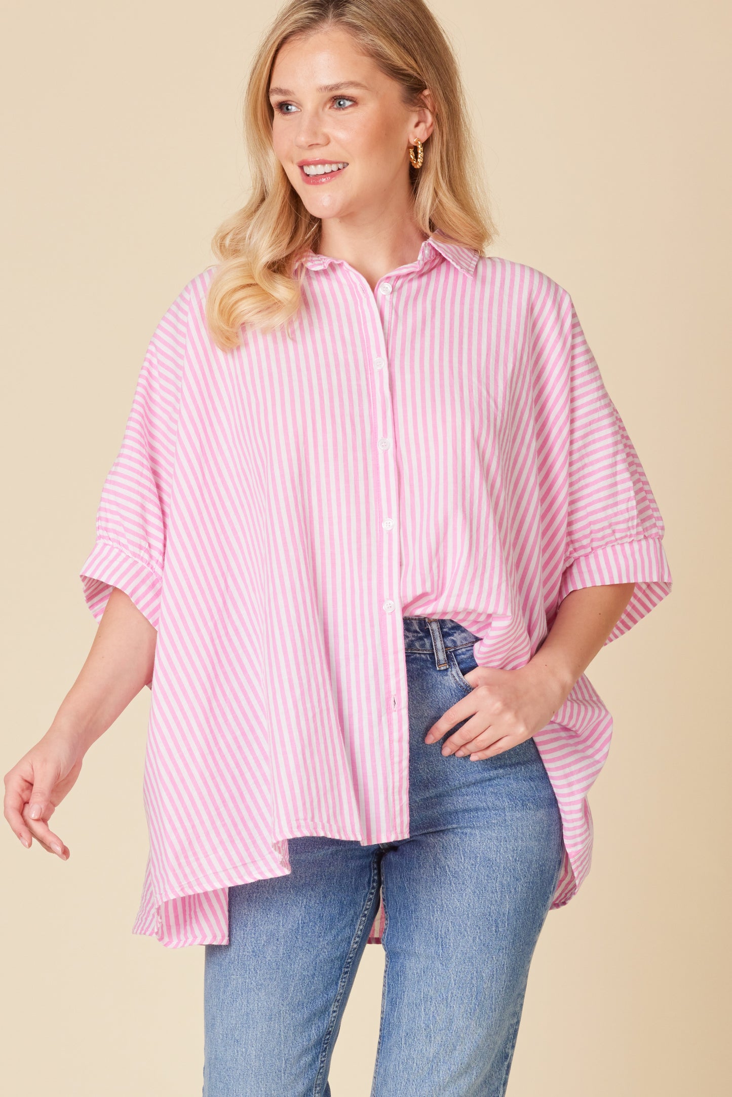 Oversized Shirts Top