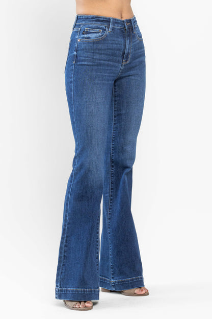 Judy Blue High Waisted Flare Stretch Denim Regular Length